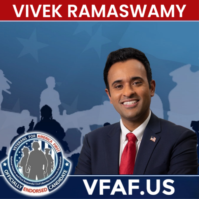 Vivek Ramaswamy accepts VFAF Endorsement